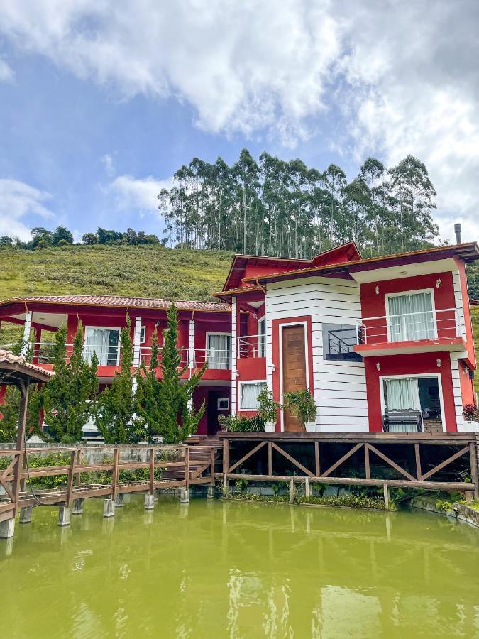 Ampla Casa De Campo - Afaven Aguas Mornas Dış mekan fotoğraf